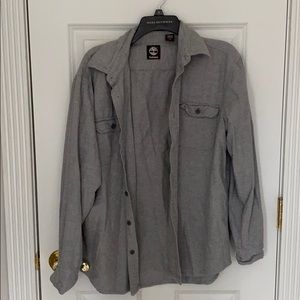 Timberland Gray button down shirt